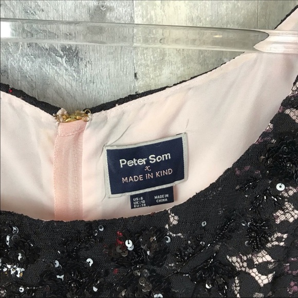 Anthro Peter Som Brushstrokes Blossom Dress 6 EUC - Picture 7 of 8